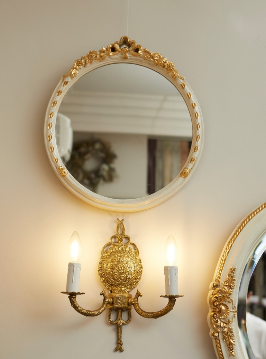 ウォールミラー ミラー オンラインショッピング 輸入家具・アンティーク美術・インテリア雑貨・カフェサロンのPalais de