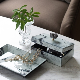 ボックス 中 ホワイトマーブル柄サムネイル3