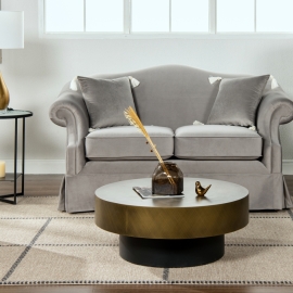 2人掛ソファ (クッション含)サムネイル1